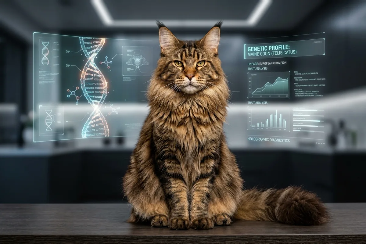 Atrofia Muscular Espinal (SMA) en el Maine Coon: Síntomas, Test Genético y Pronóstico