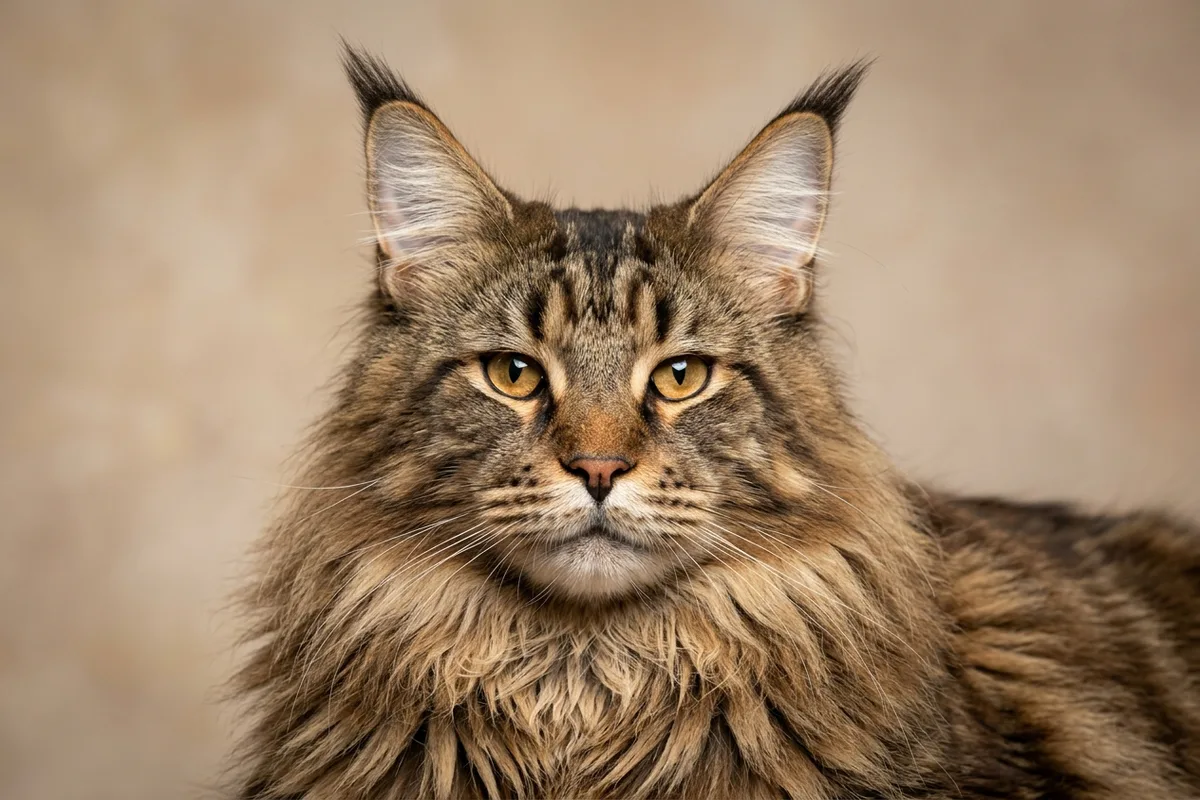 Limpieza de Oídos en el Maine Coon: Pinceles de Lince, Prevención y Rutina Paso a Paso