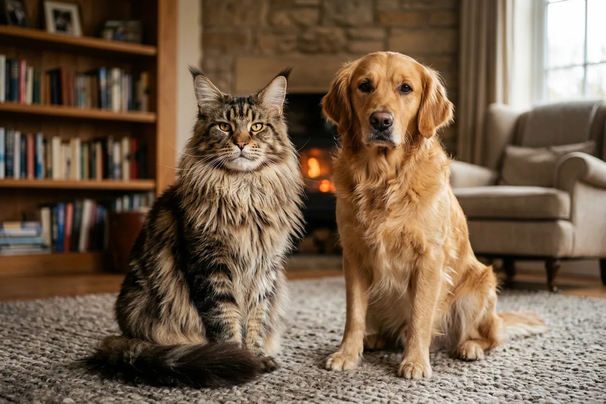 Maine Coon y Perros: Pautas de Presentación, Socialización y Convivencia Armoniosa
