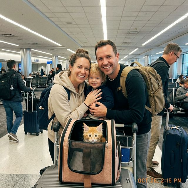 Entrega de cachorro en Aeropuerto